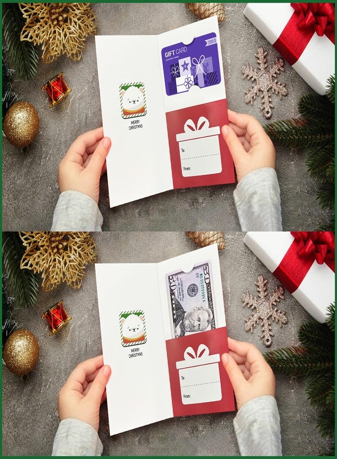 D4DREAM Christmas Gift Card Holder 24 Pack Christmas Money Holders for Cash with Envelopes Holiday Gift Set for Family Friend Business Xams New Year Favors - Image 5